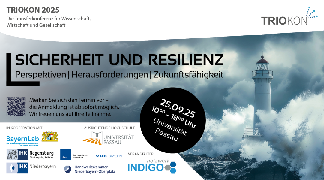 Triokon 2025: Sicherheit und Resilienz Das Schlüsselbild der diesjährigen Triokon.
